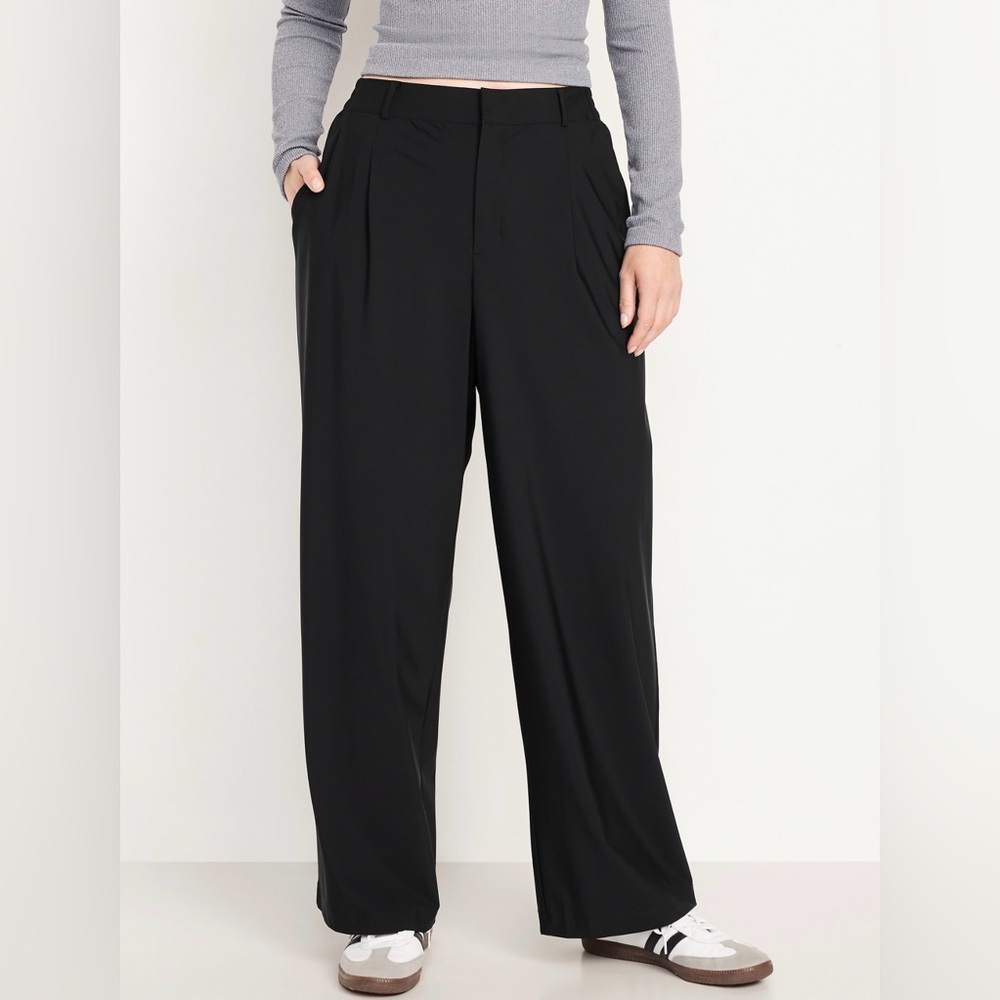 High Waisted Sleek Trousers Pants